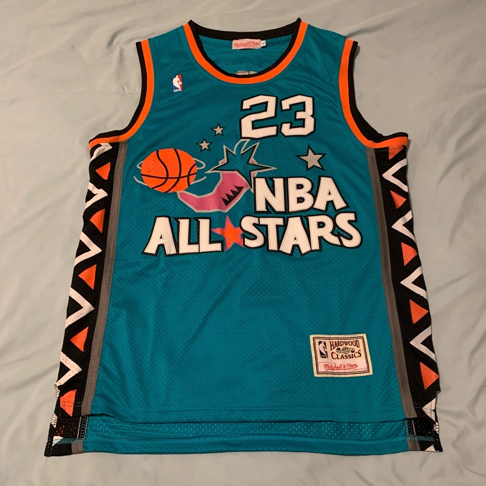 Michael Jordan Jersey, Mens Size L. Mitchell & Ness NBA All Star Game Jersey